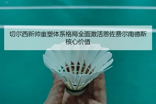 切尔西新帅重塑体系格局全面激活恩佐费尔南德斯核心价值